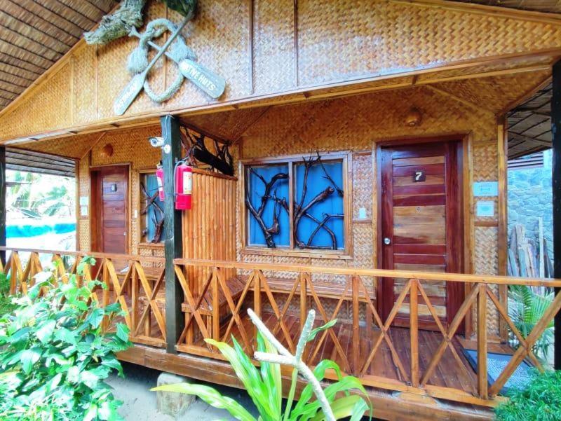 Castaway Native Huts Lägenhet San Vicente  Exteriör bild