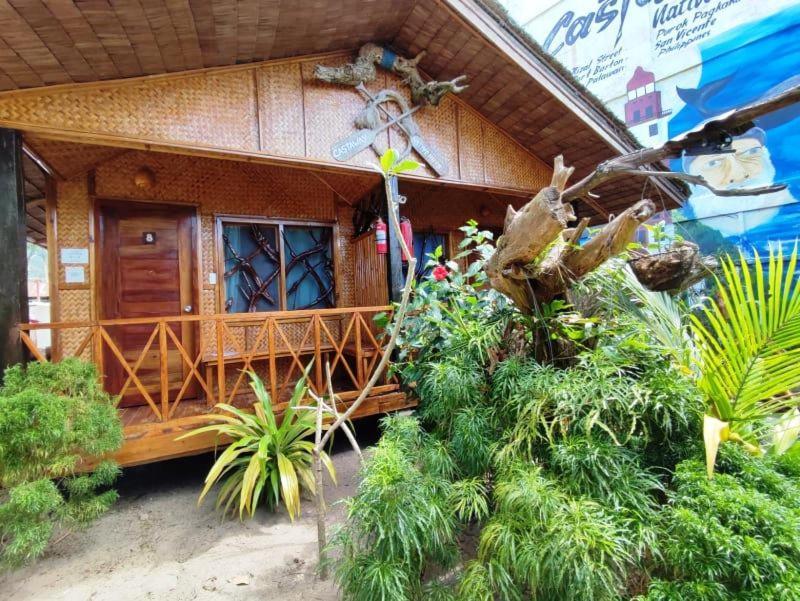 Castaway Native Huts Lägenhet San Vicente  Exteriör bild