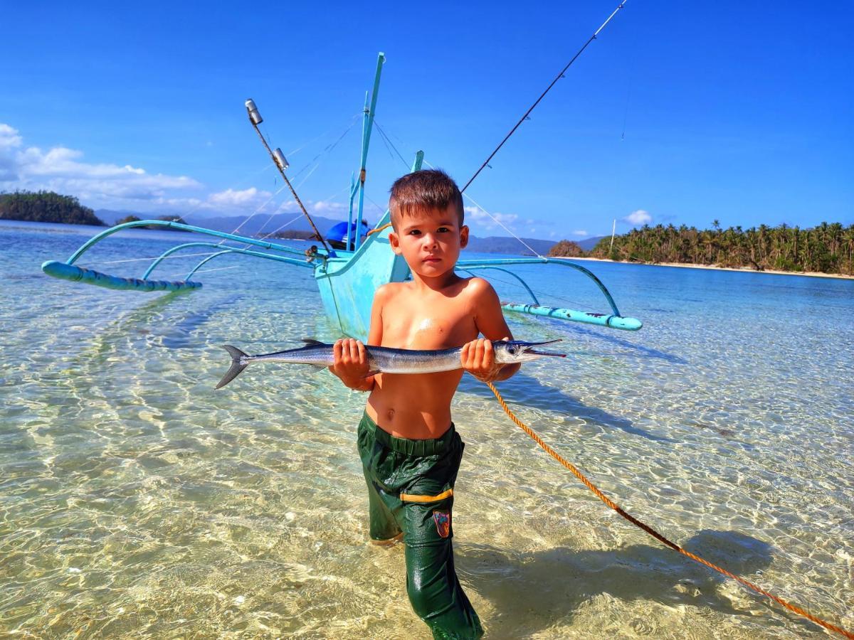 Castaway Native Huts Lägenhet San Vicente  Exteriör bild